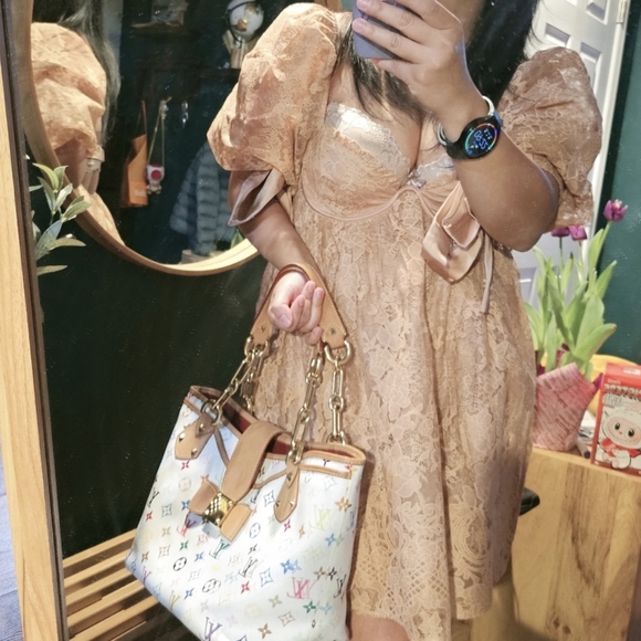 FREE PEOPLE X FOR LOVE AND LEMONS LOUISA DRESS - Picture 6 of 6